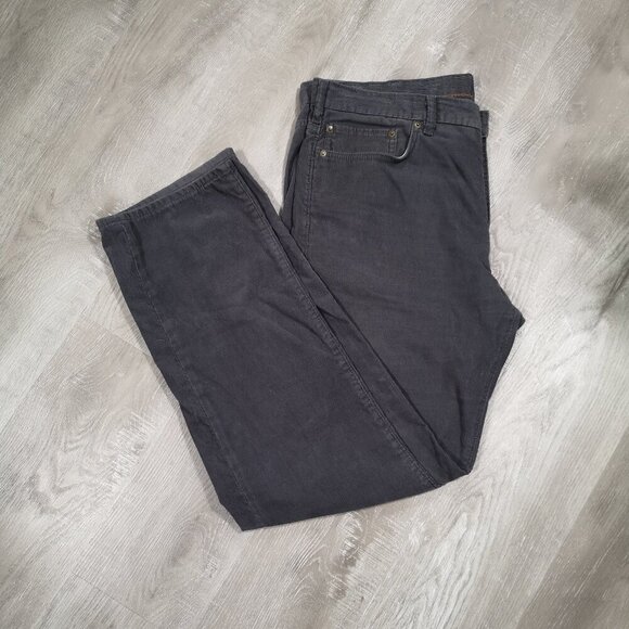 Dockers Men's Size 38/32 Dark Grey Straight Fit Corduroy Pants - Picture 10 of 16